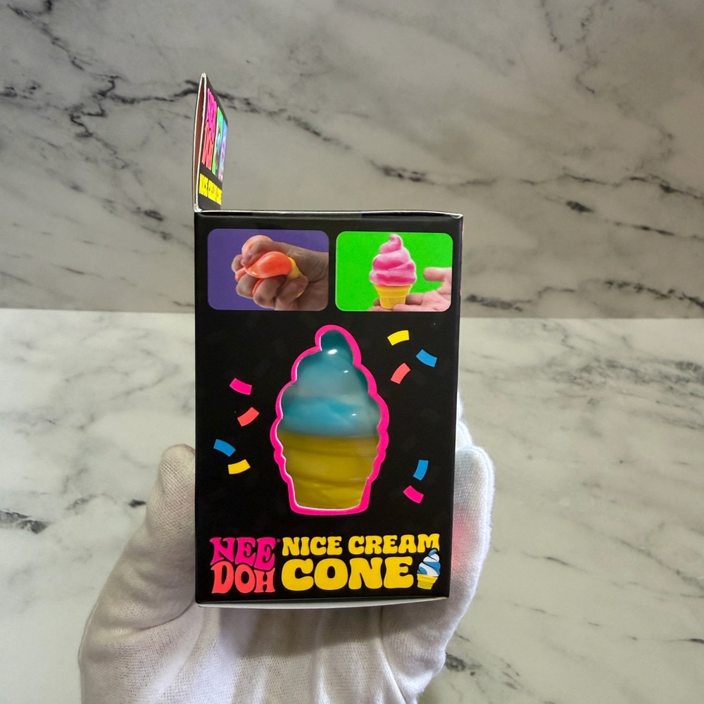 NeeDoh Nice Cream Cone BLUE - Picture 3 of 7